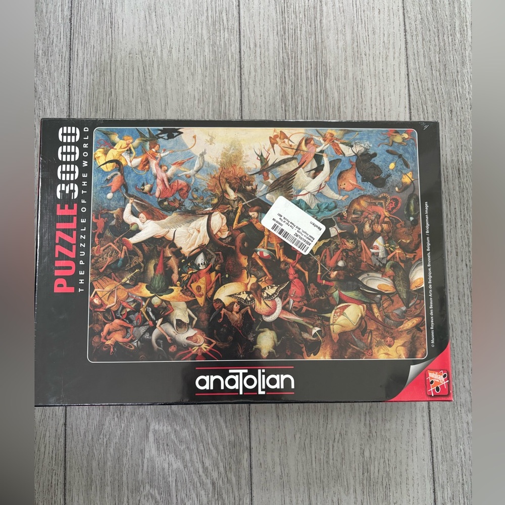 Anatolian puzzle - The Fall of the Rebel Angels 3000 pieces. NIB + shrinkwrapped